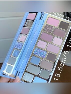 Kohl's Pastel Pink & Light Blue Eyeshadow Palette